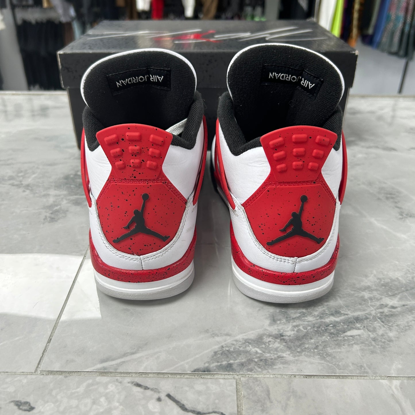 Jordan 4 Retro Red Cement (USED)