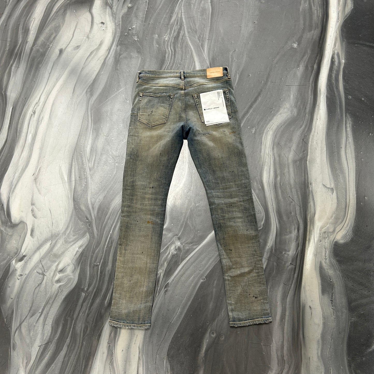 Purple Brand P001 Vintage Wash Blue Jeans