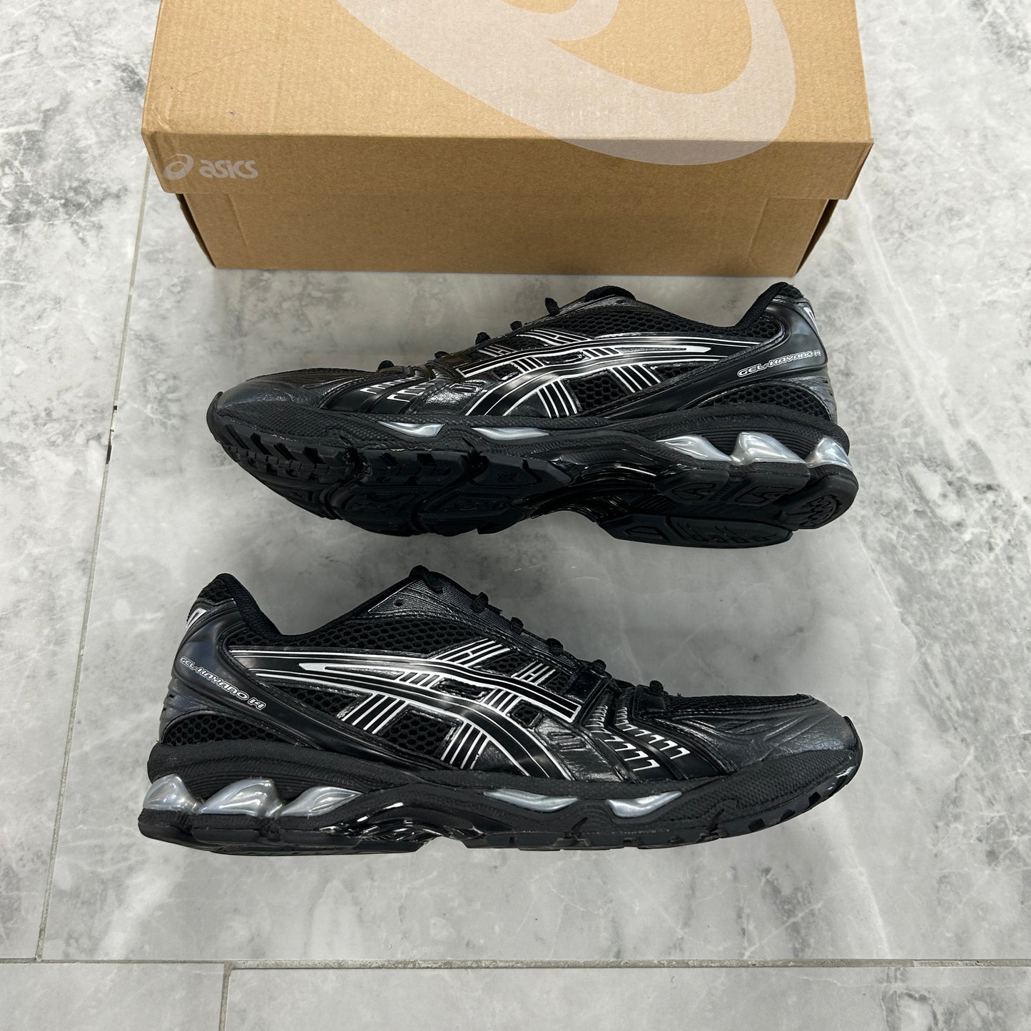 ASICS Gel-Kayano 14 Black Pure Silver (USED)