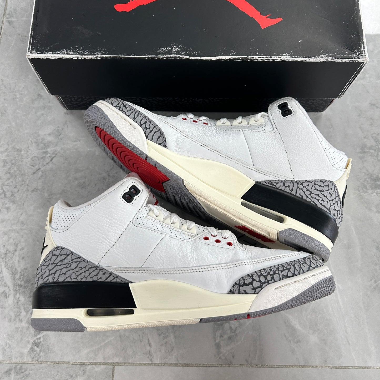 Jordan 3 Retro White Cement Reimagined (Used)