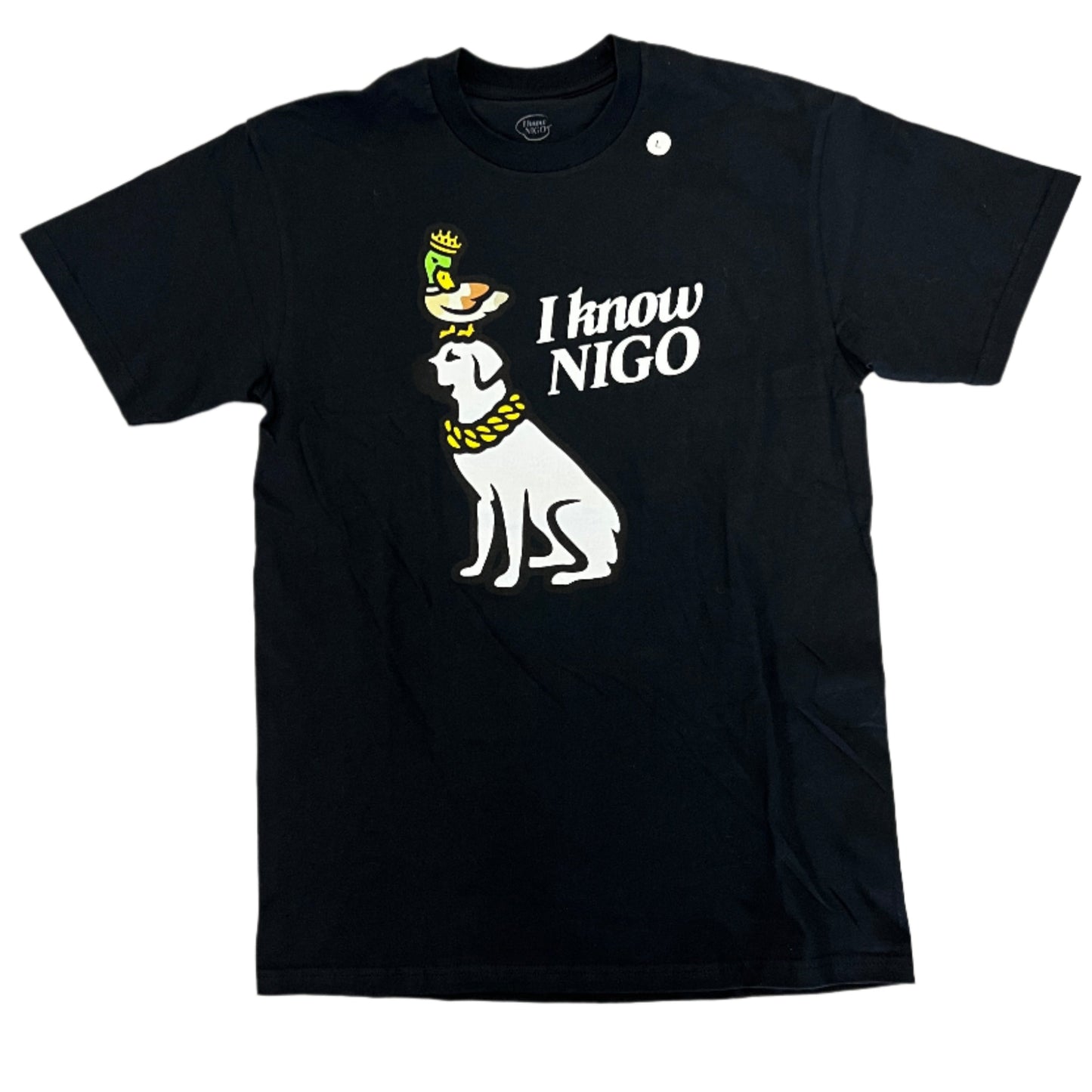I know Nigo Black Tee