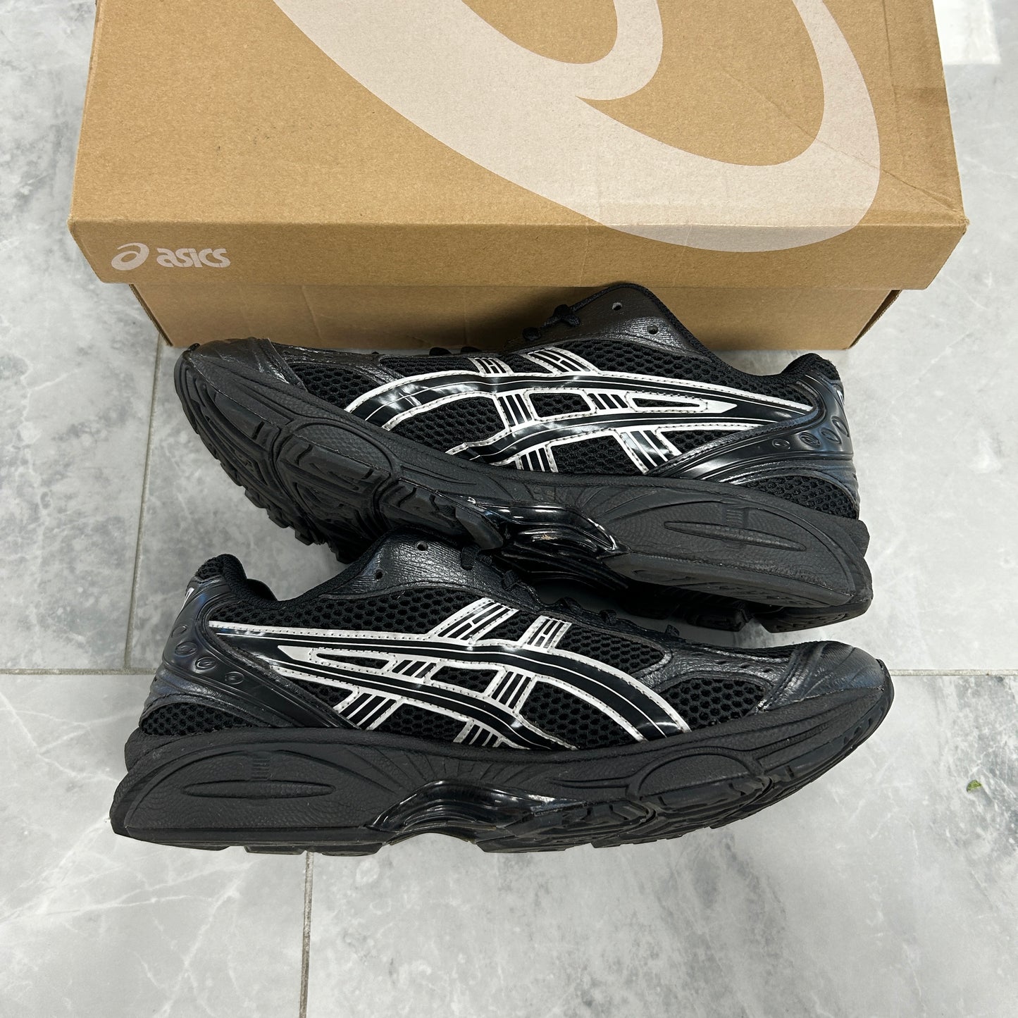ASICS Gel-Kayano 14 Black Pure Silver (Used)