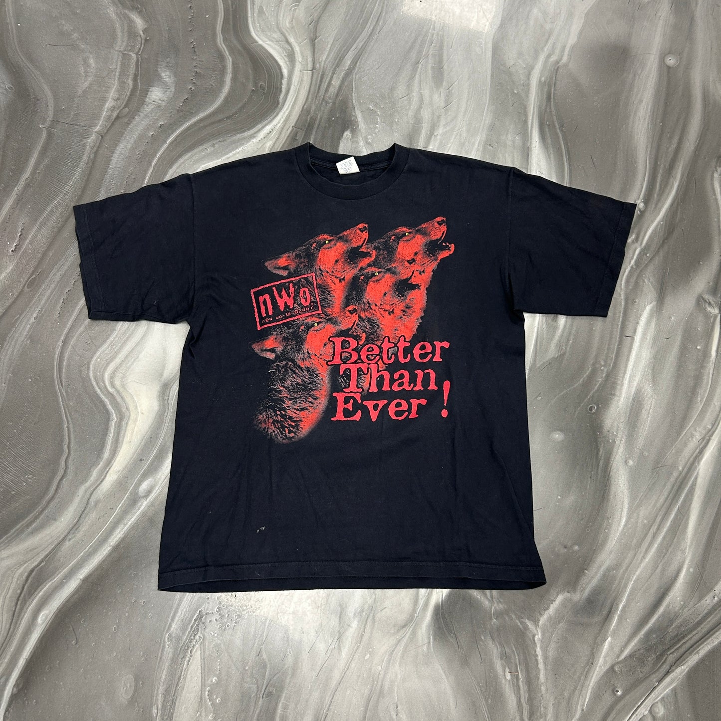 Vintage 1999 WCW NWO Better Than Ever Tee