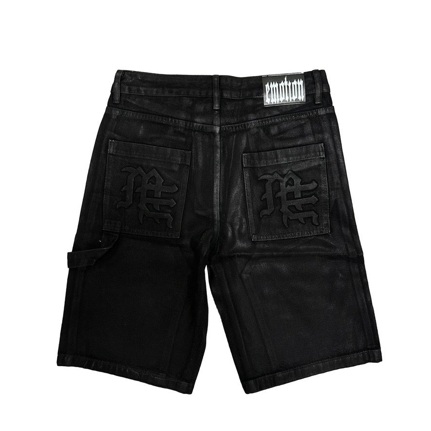 Mixed Emotion Worker Wax Shorts