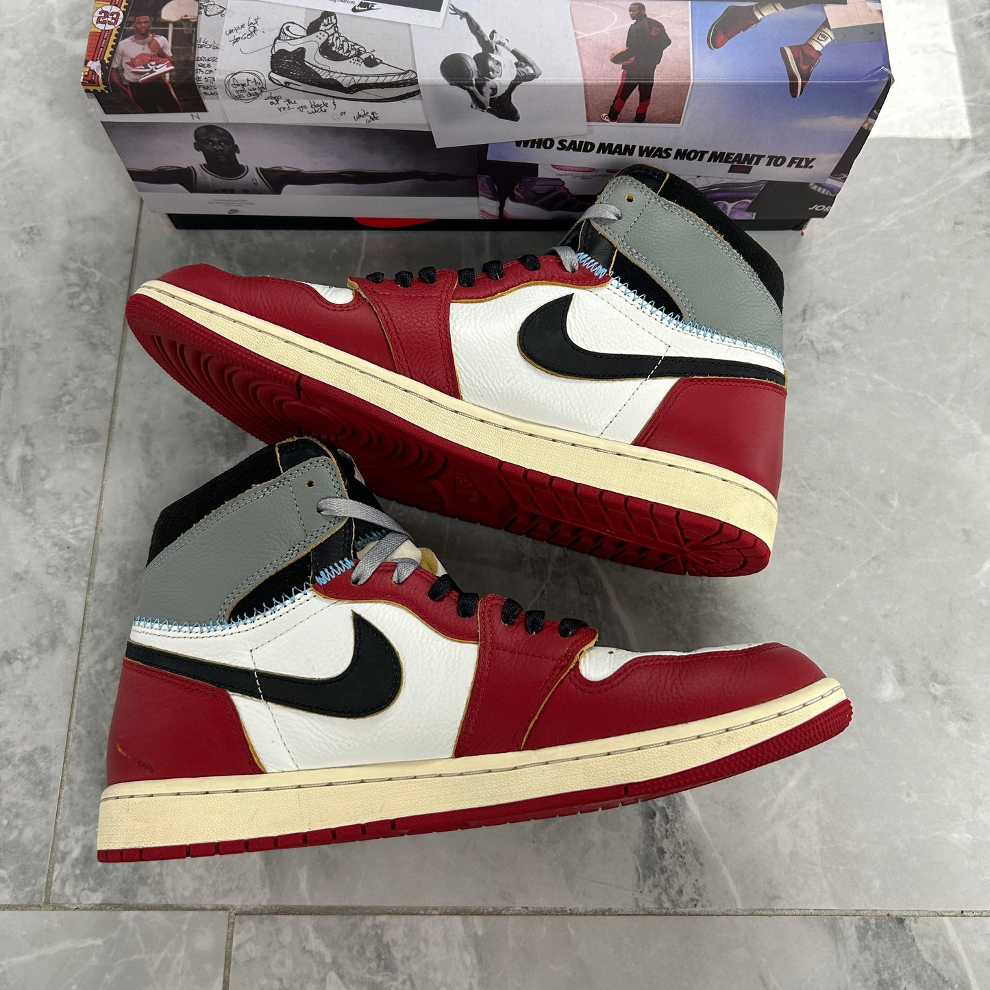 Union LA x Air Jordan 1 Retro High OG SP Chicago Shadow (Used)