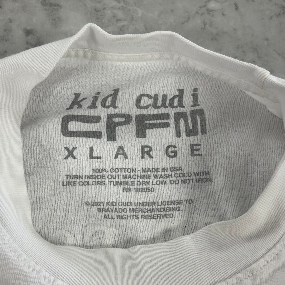 CPFM x Kid Cudi Heaven On Earth Tee White
