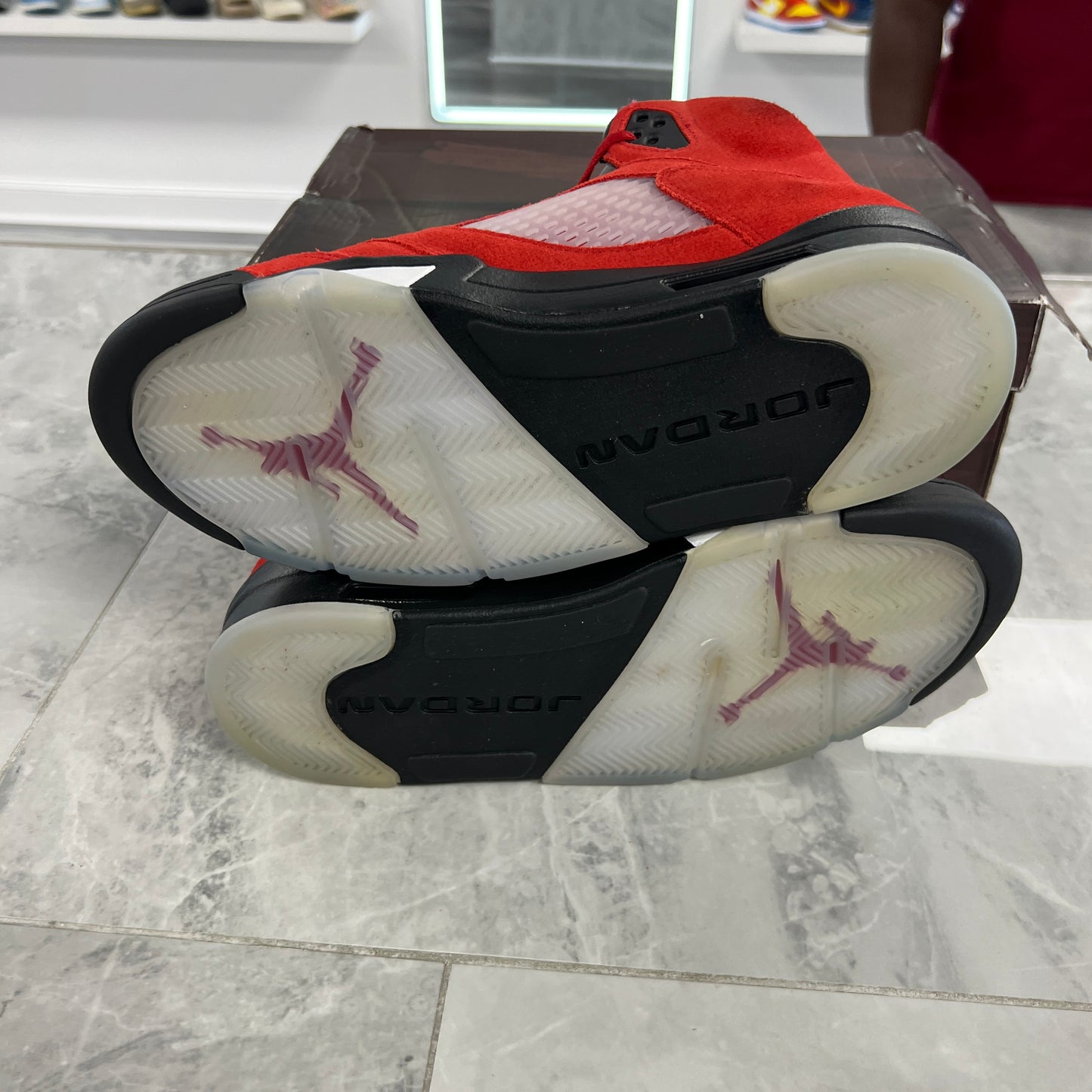 Jordan 5 Retro Raging Bull Red (2021)(Used)