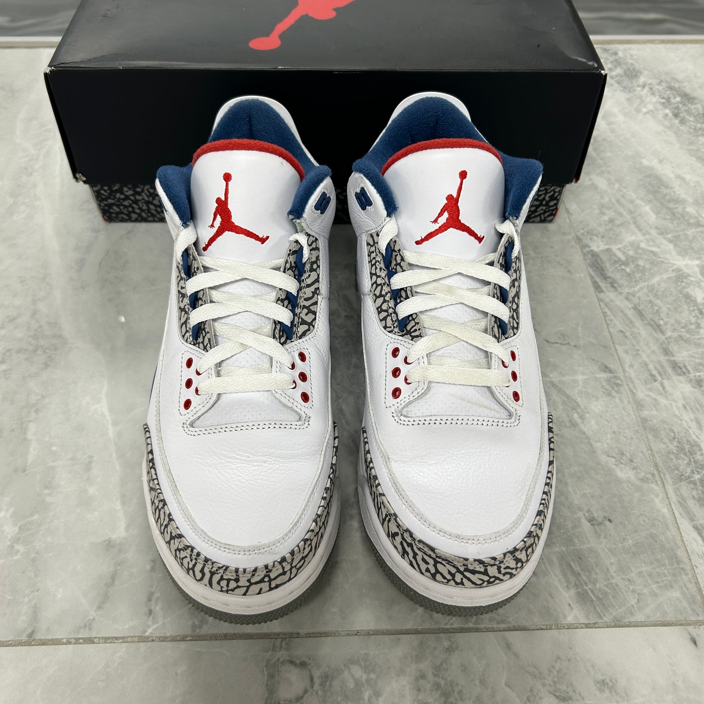 Air Jordan 3 Retro OG True Blue
2016 (USED REP BOX)