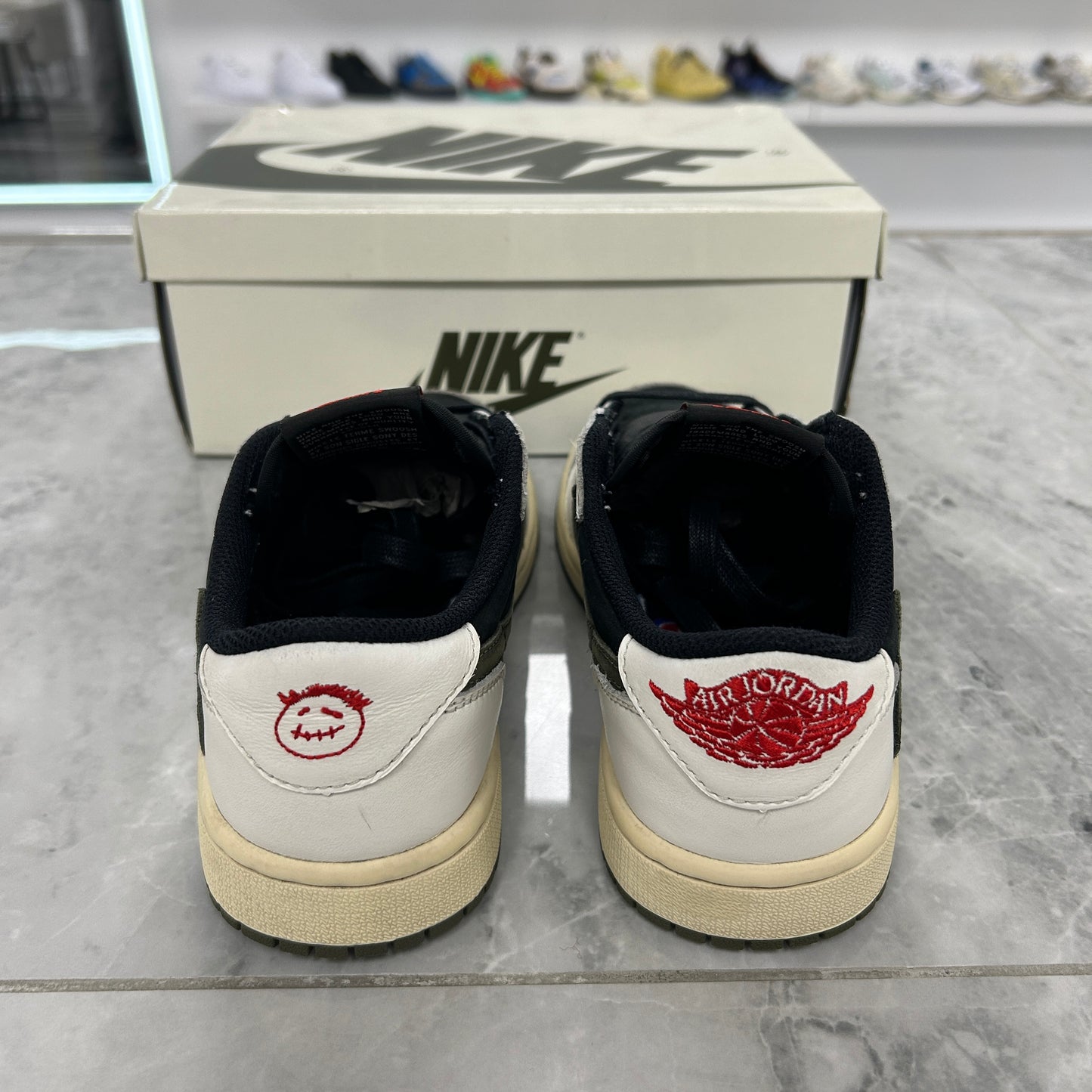 Jordan 1 Retro Low OG SP Travis Scott Olive (USED)