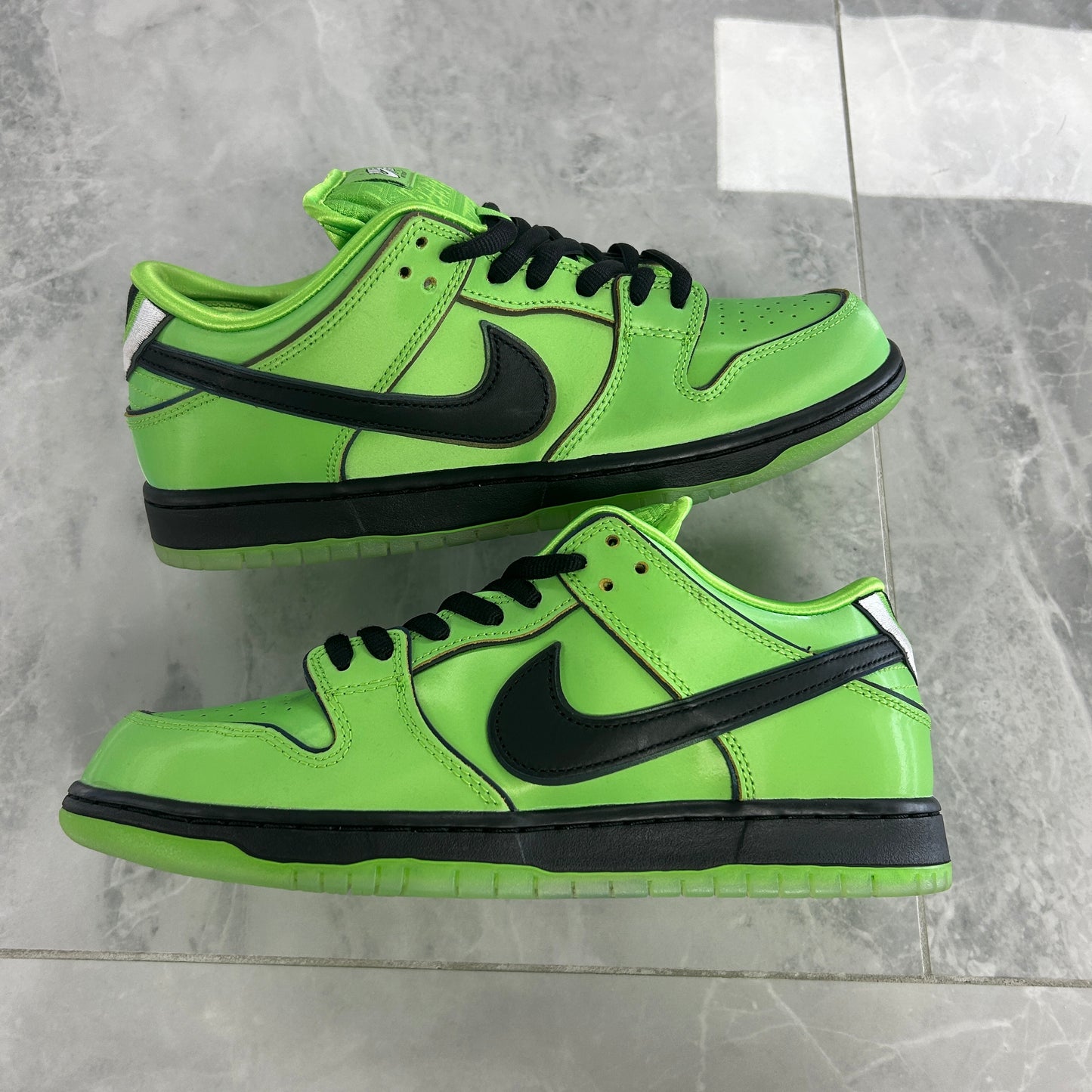 Nike SB Dunk Low The Powerpuff Girls Buttercup (USED)(NO BOX)