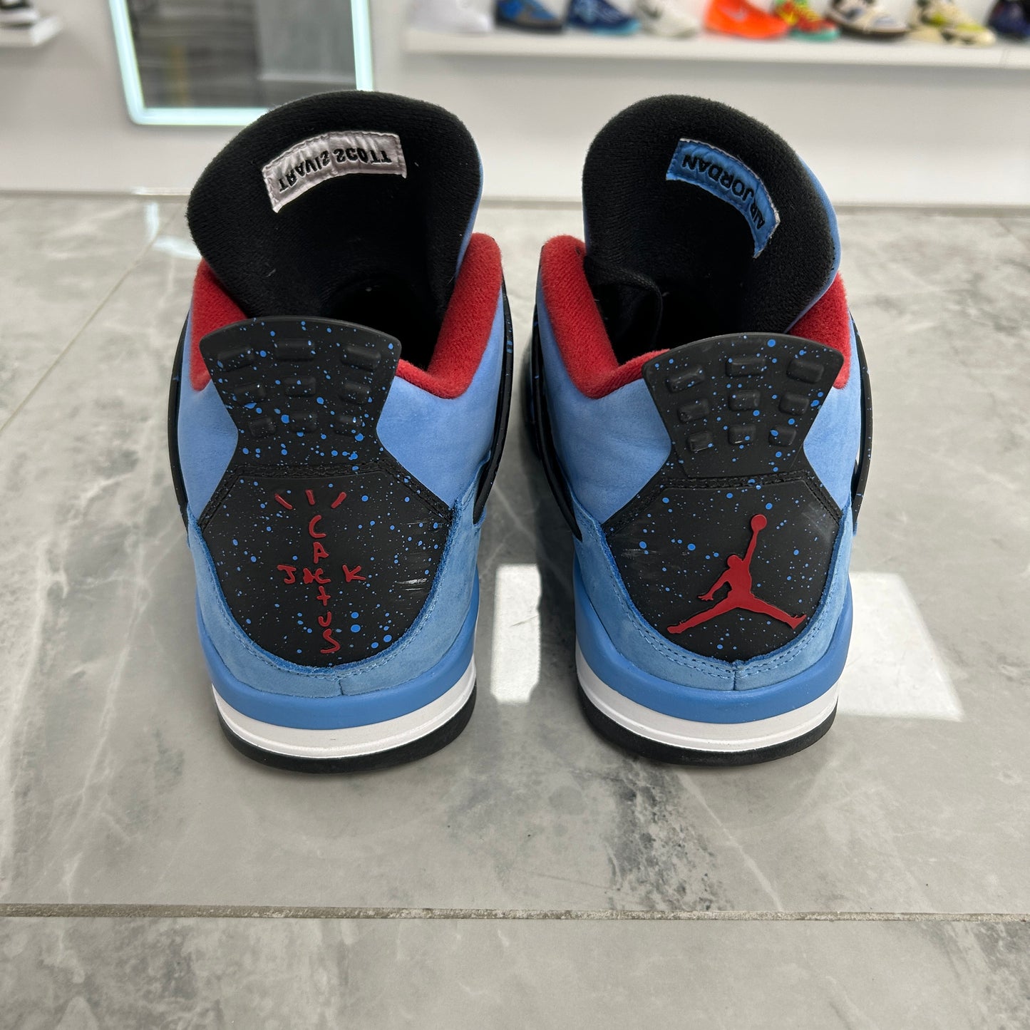 Travis Scott x Air Jordan 4 Retro Cactus Jack (USED NO BOX)