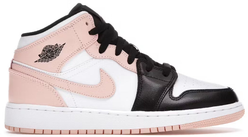Jordan 1 Mid Arctic Naranja Negro Toe