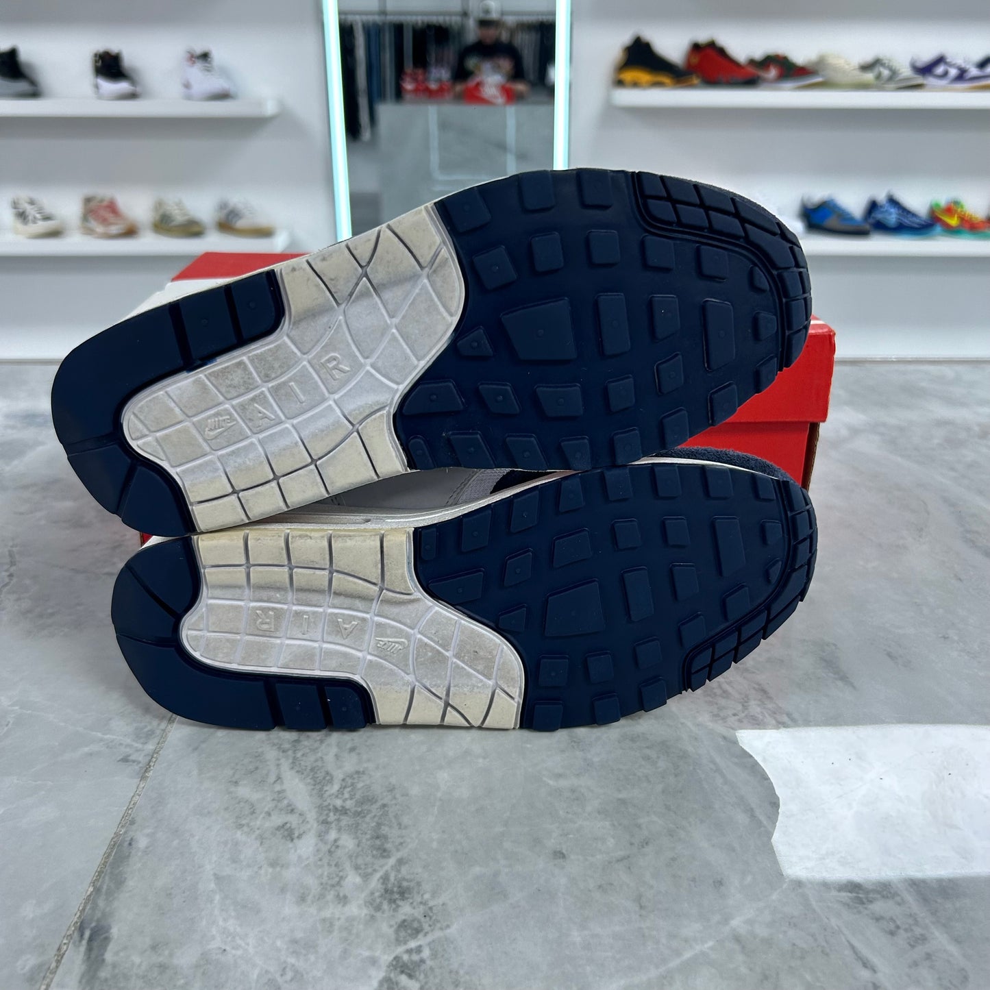 Nike Air Max 1 Pure Plat Midnight Navy (USED)