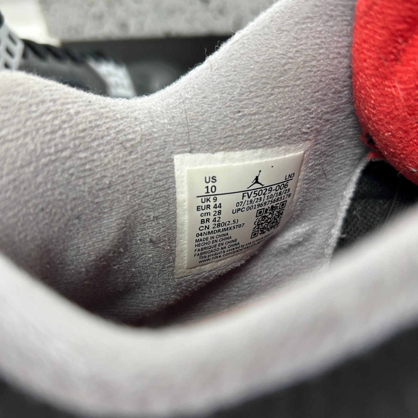 Air Jordan 4 Retro Bred Reimagined (Used)