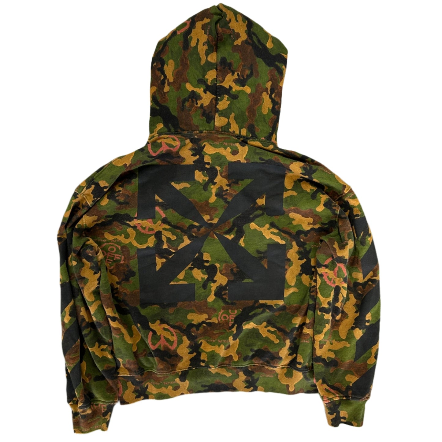 Off-White Camouflage Arrow Hoodie