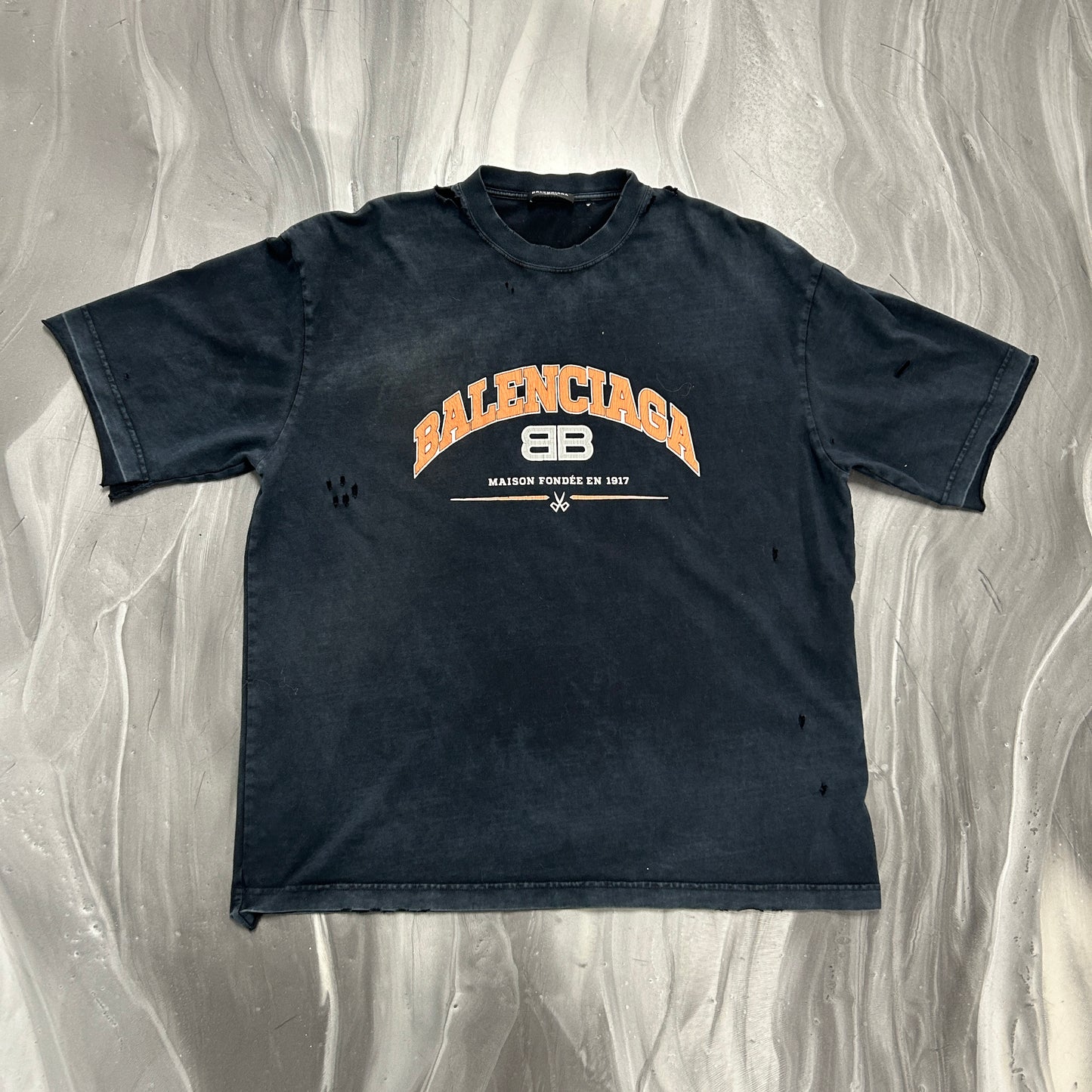 Balenciaga Medium Fit Maison Fondee T-Shirt