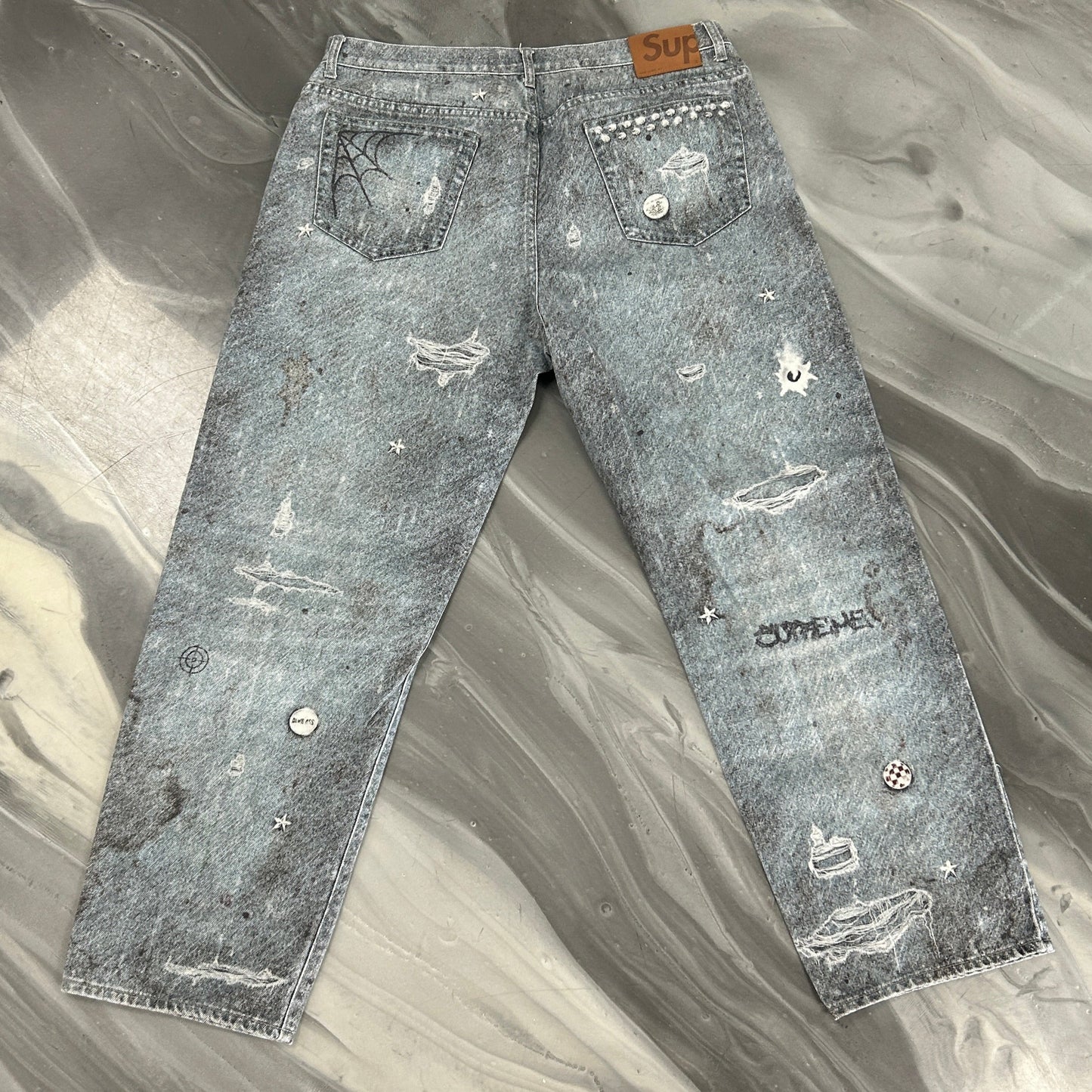 Supreme HJR Trompe L'oeil Loose
Fit Jean Blue