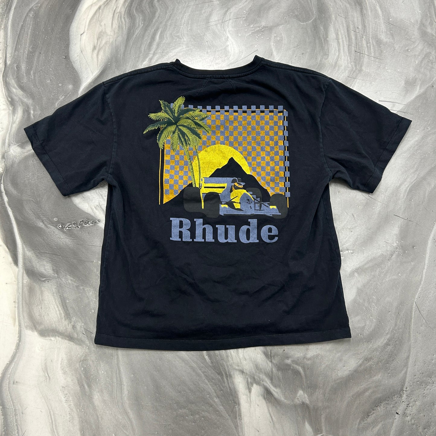 Rhude Moonlight Tropics Tee
"Vintage Black'