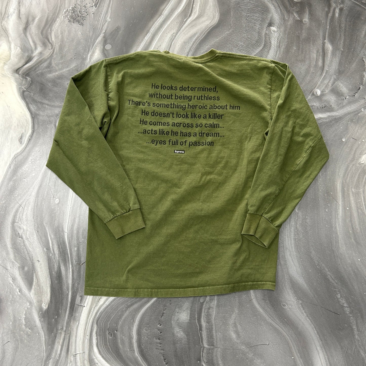 Supreme The Killer L/S Tee Olive