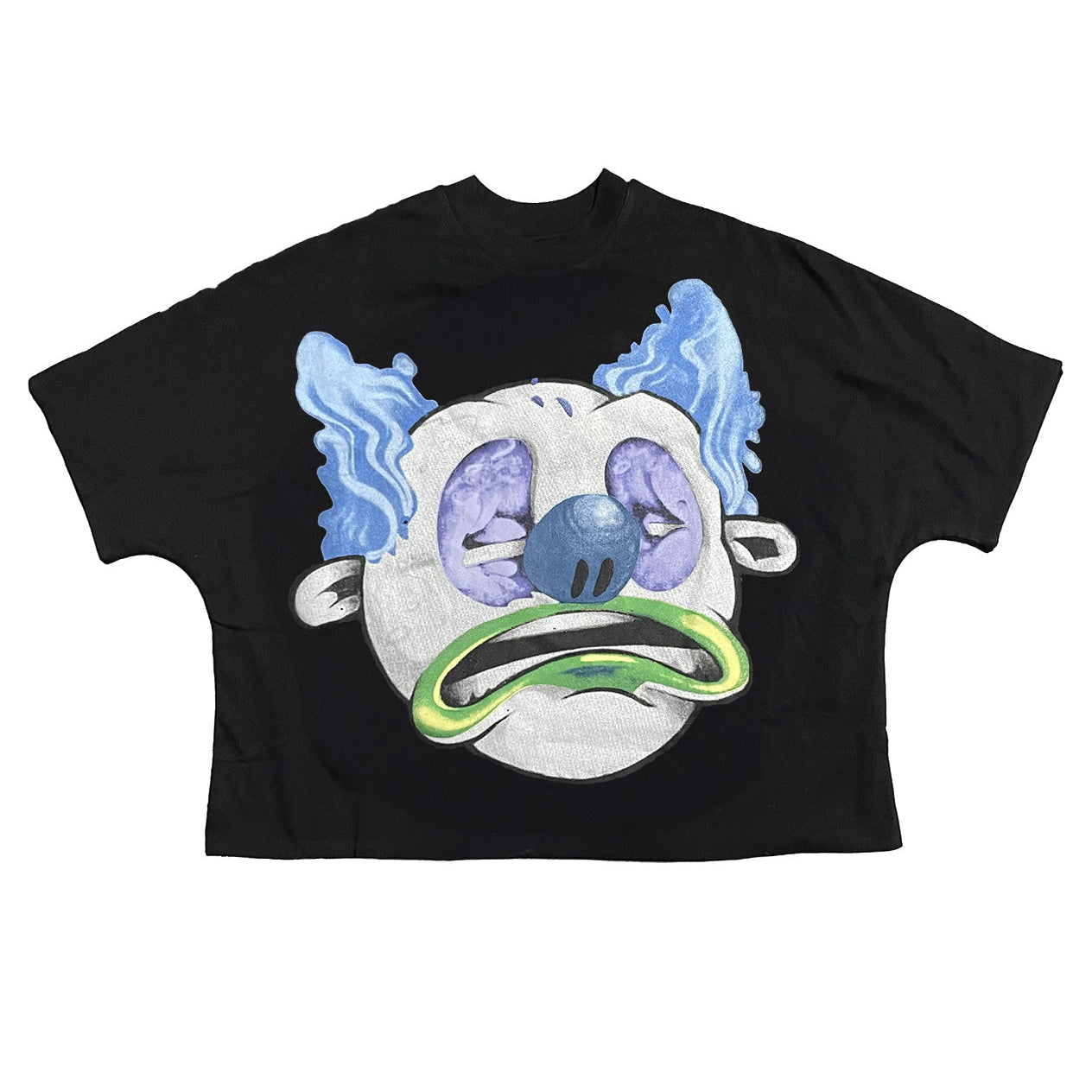 Billionaire Studios Bloo Clown Black Tee
