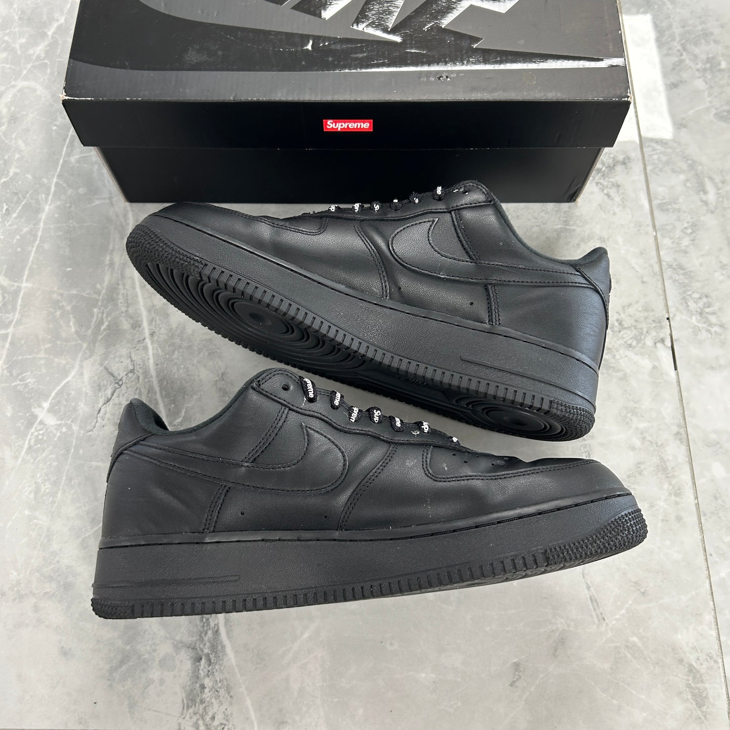 Nike Air Force 1 Low Supreme Black (USED)