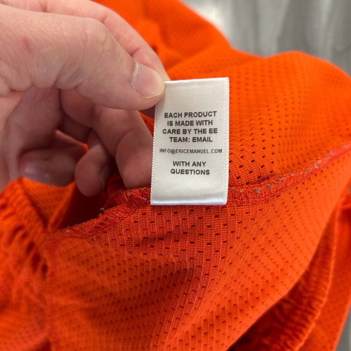 Eric Emanuel EE Basic/Core Short Orange/White