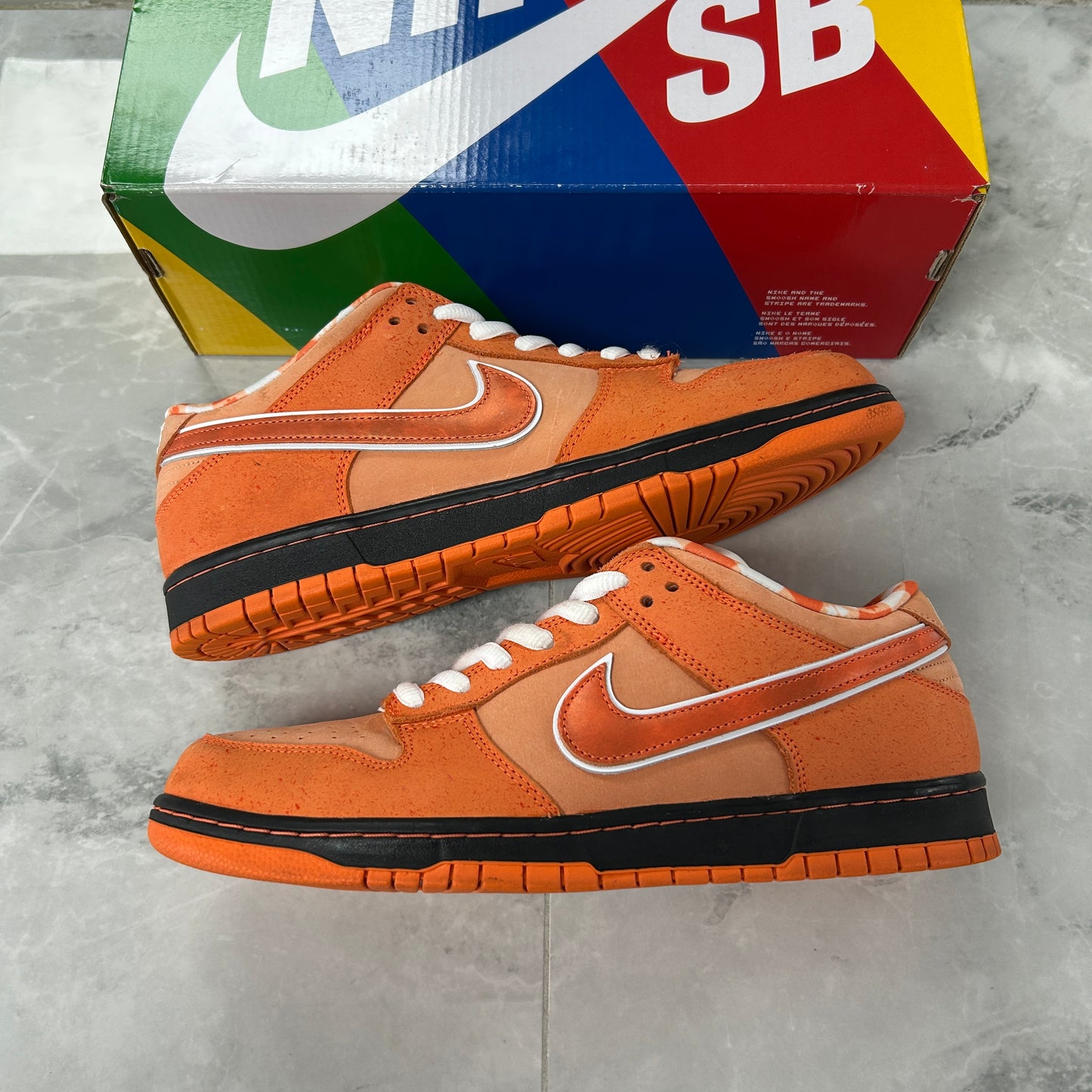 Nike SB Dunk Low Concepts Orange Lobster (USED)