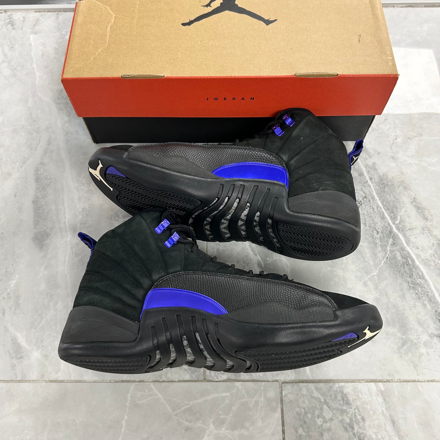 Jordan 12 Retro Black Dark Concord (USED)