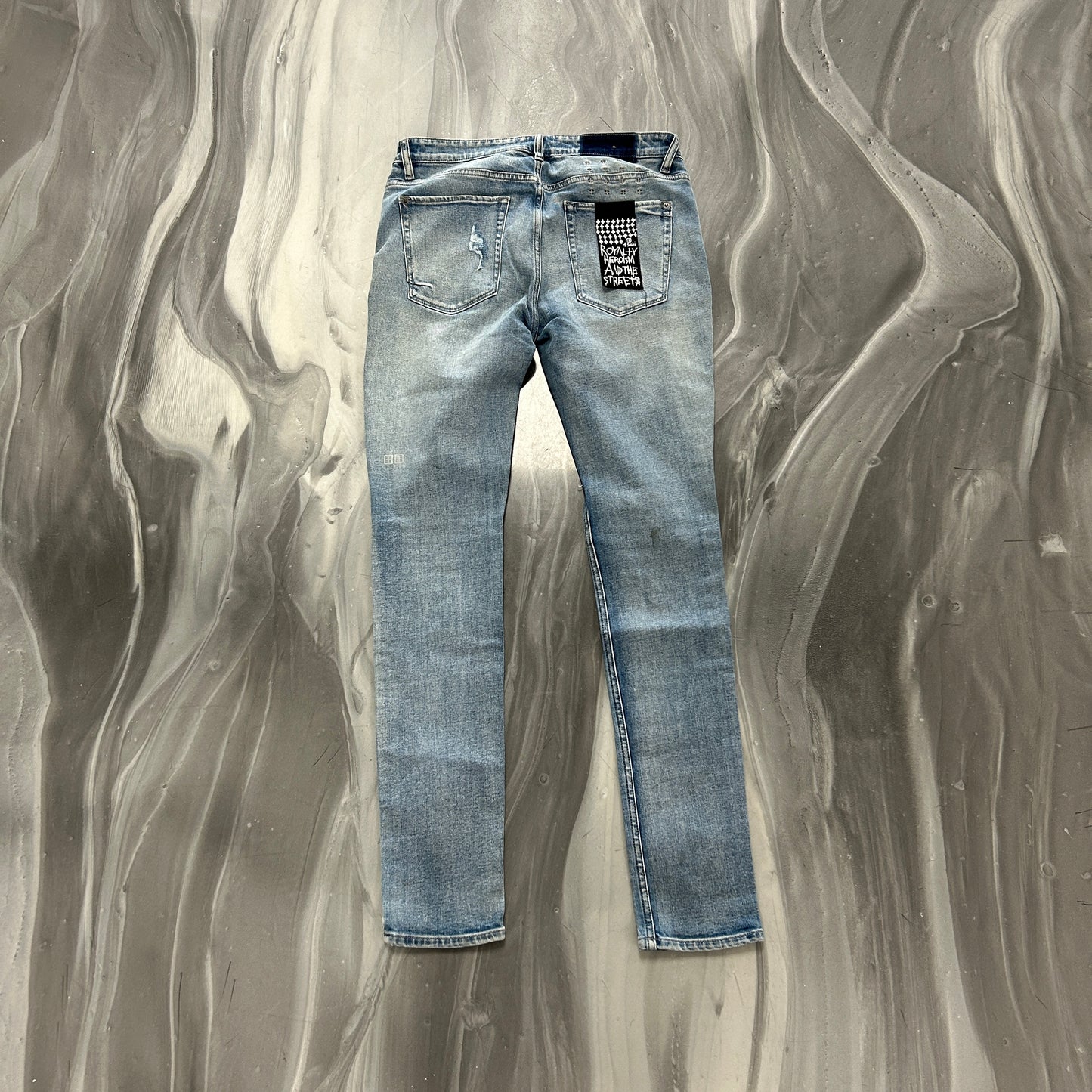 Ksubi Van Winkle Punk Blue Scribe 098 Denim