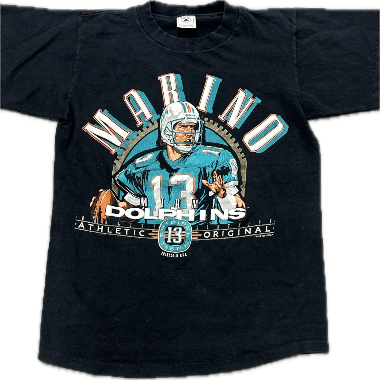 Miami Dolphins Dan Marino Athletic Original Tee