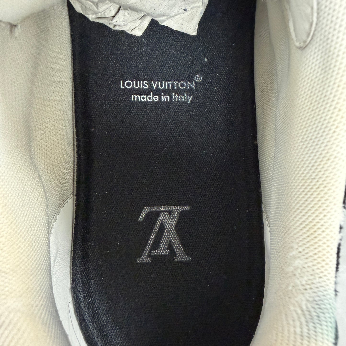 Louis Vuitton Textile Monogram Trainer Sneaker (Used)(No Box)