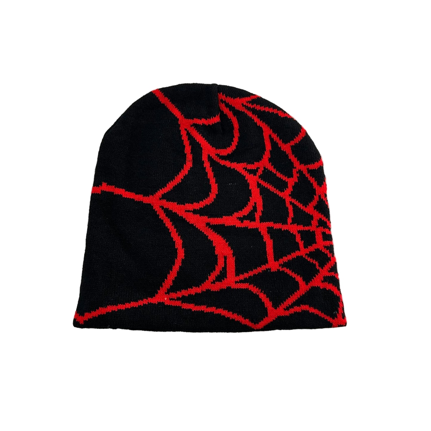 Web Beanie Black/Red