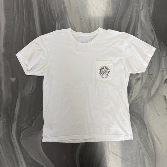 Chrome Hearts Miami Horseshoe tee in white — view 2