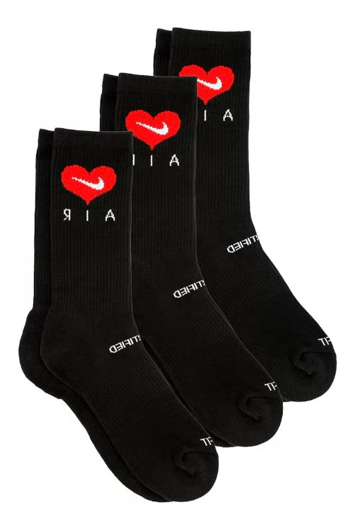 Nike x Drake Certified Lover Boy Socks (3 Pack) Black