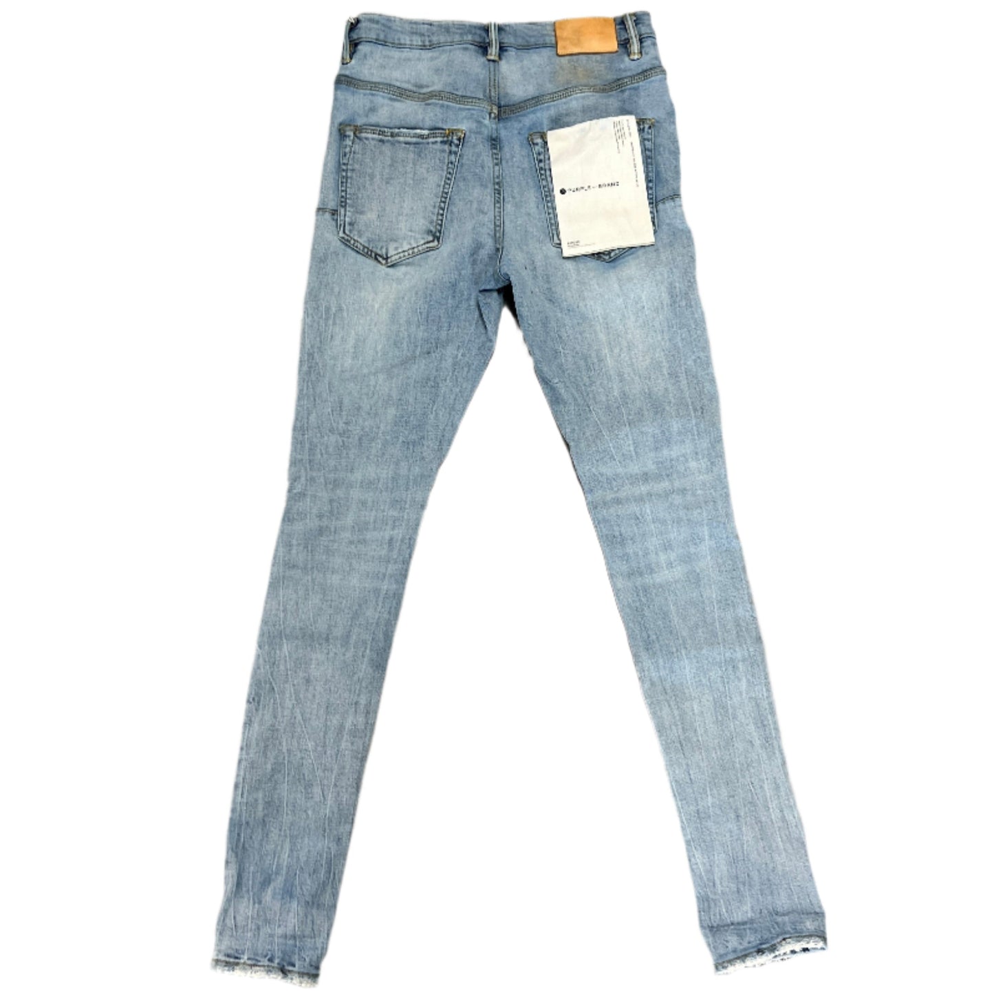 Purple P002 Blue Light Wash Denim
