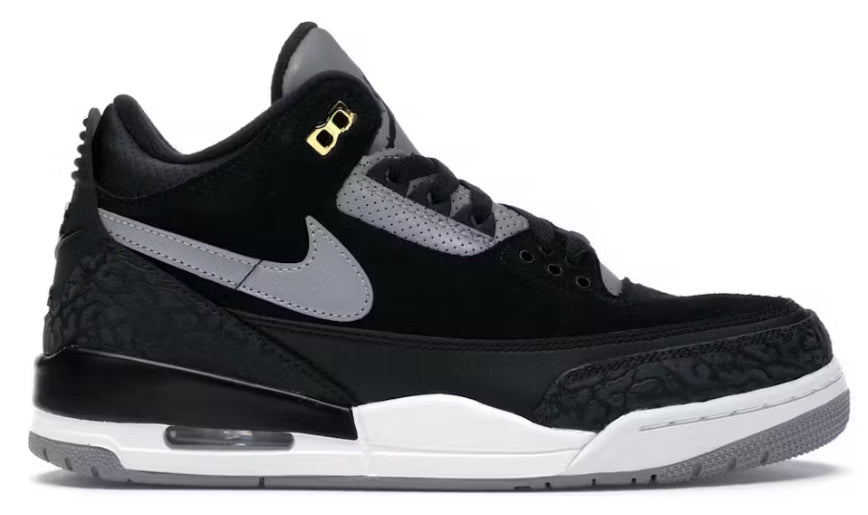 Jordan 3 Retro Tinker Black Cement Gold (USED)