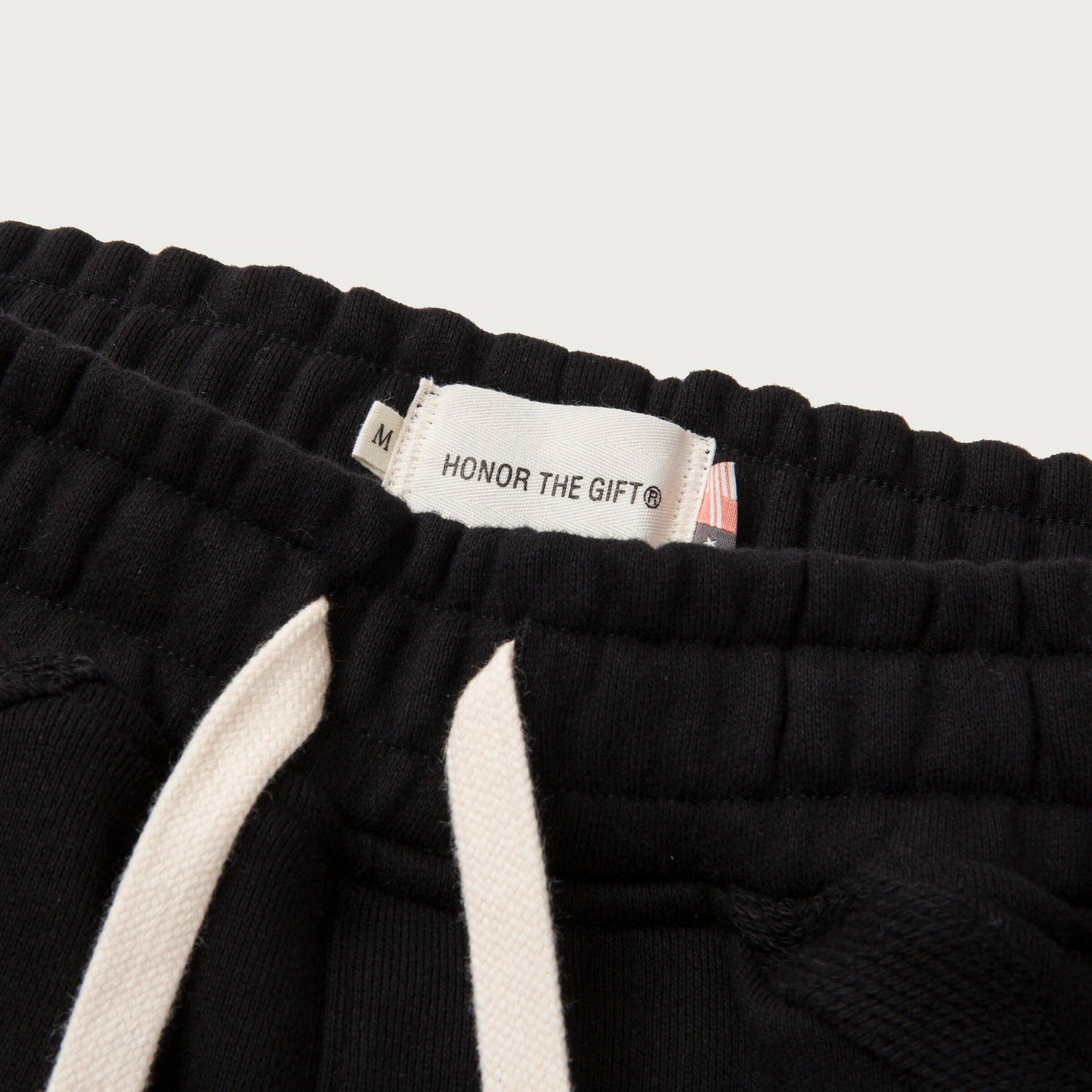 HTG PANEL TERRY SHORT- BLACK