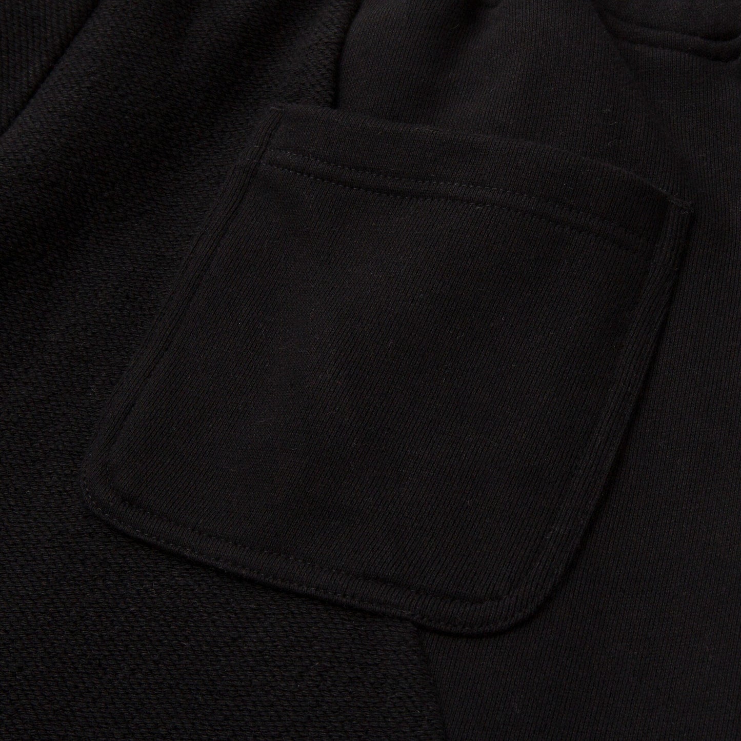 HTG PANEL TERRY SHORT- BLACK