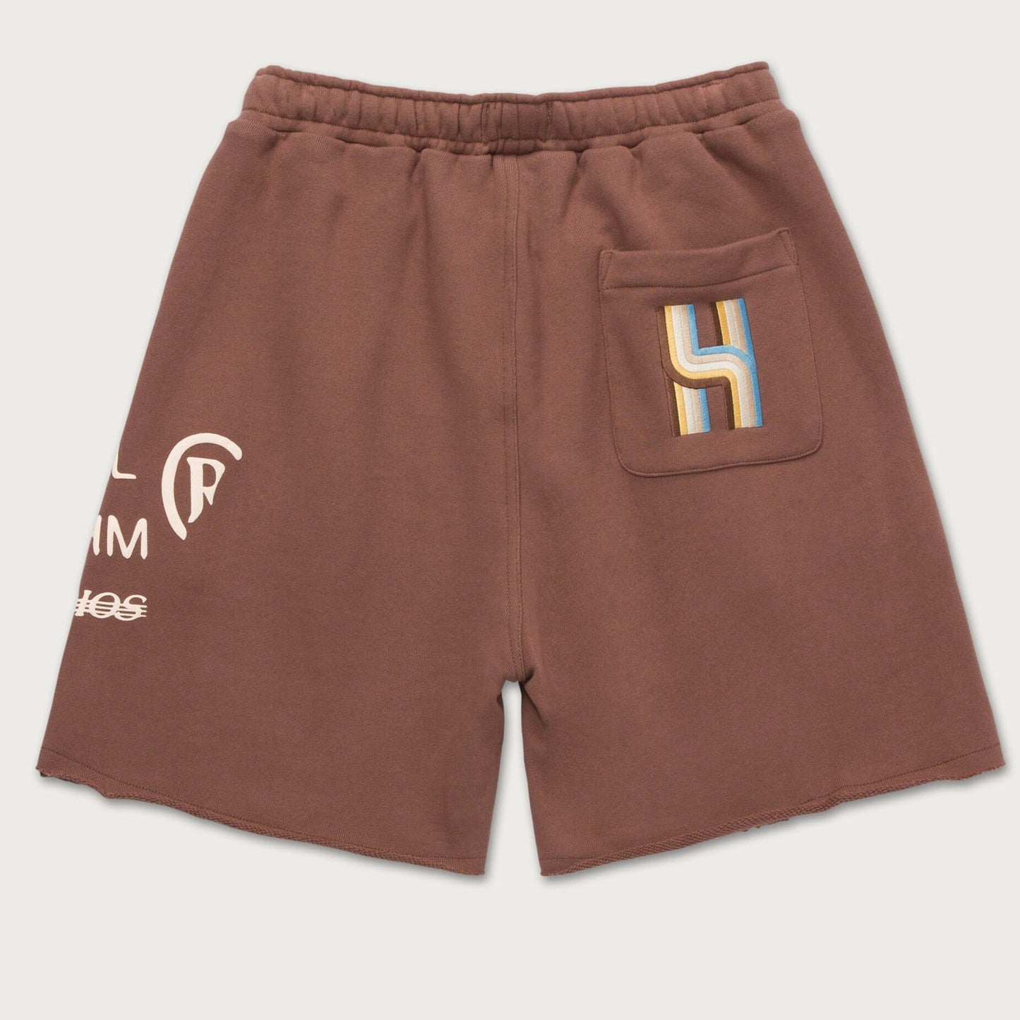 HTG STUDIO TERRY SHORT - BROWN