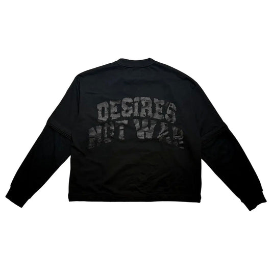 Bottega Desires War Long Sleeve T-Shirt Camo/Black - view 2
