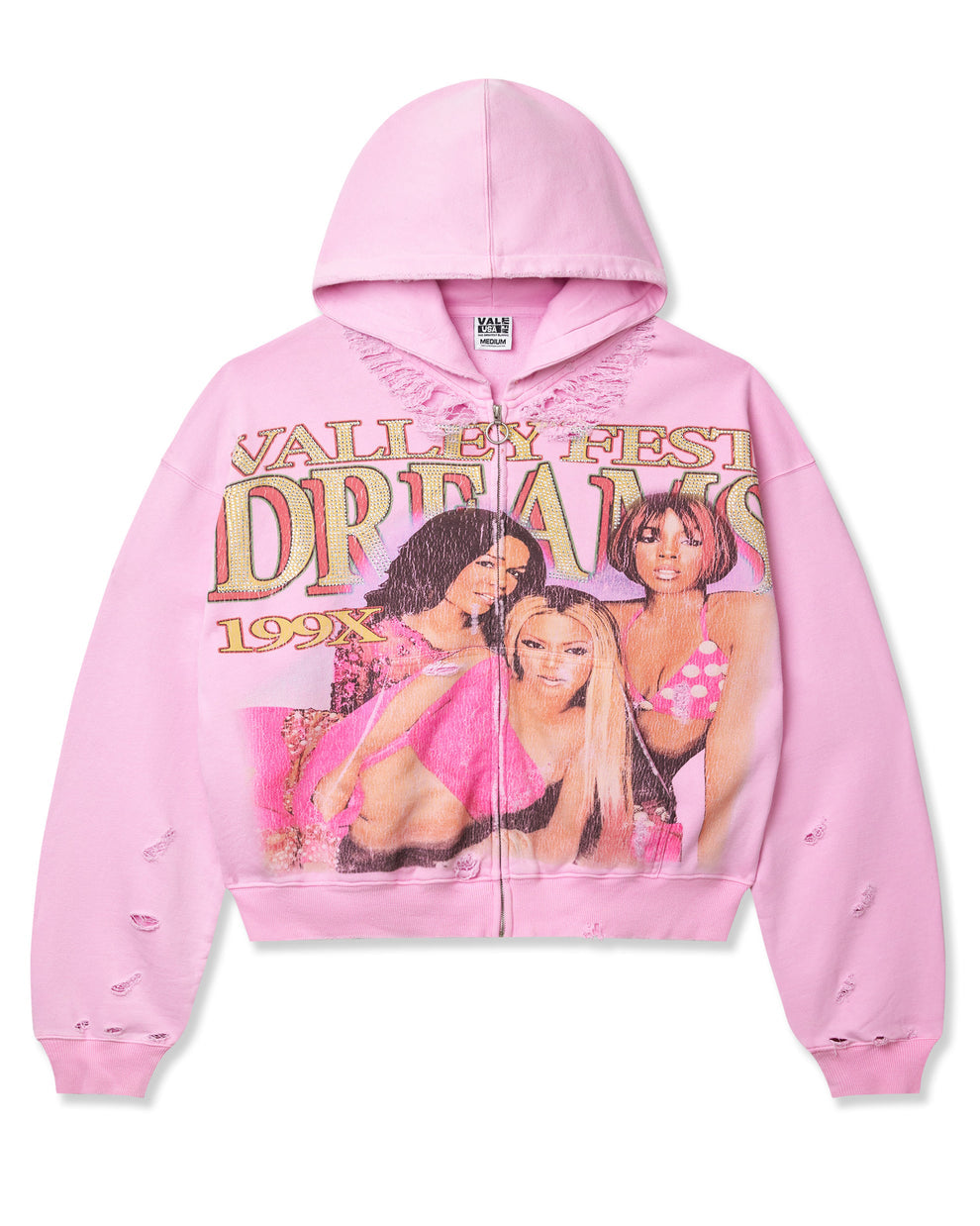 Vale Forever DREAMS ZIP UP HOODIE