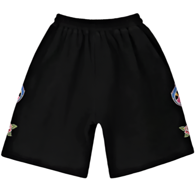 We Are Righteous Black Risen King Shorts