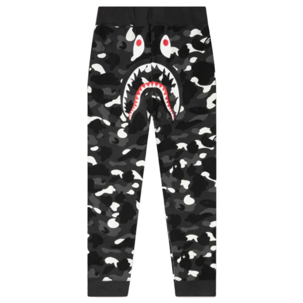 Bape City Camo Glow In The Dark Shark Sweatpants