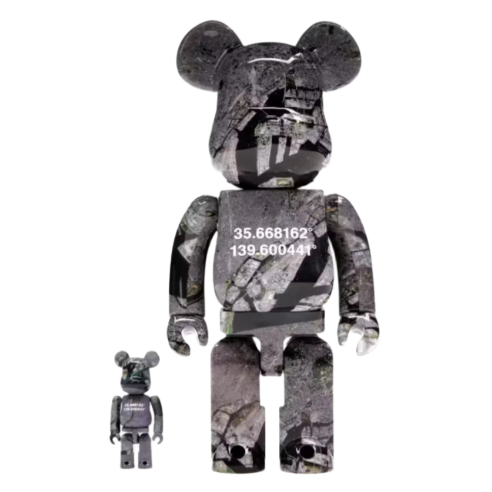 Bearbrick Benjamin Grant Overview Tokyo 100% & 400% Set