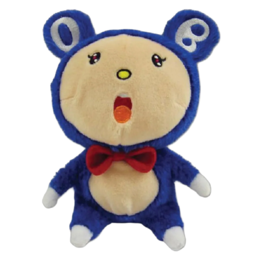 Takashi Murakami Seated Mr Dob Plush Blue (2017)