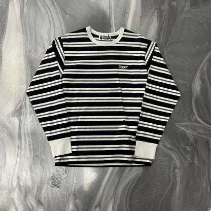 BAPE Patched Hoop L/S Tee
Black