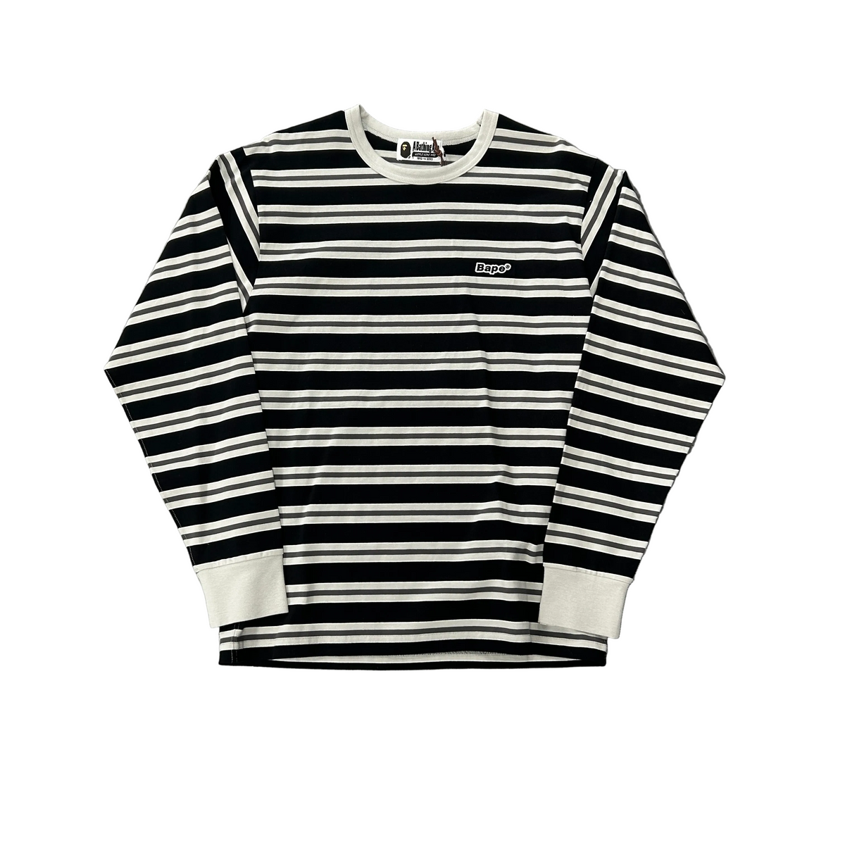 BAPE Patched Hoop L/S Tee
Black