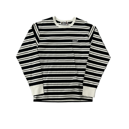 BAPE Patched Hoop L/S Tee
Black