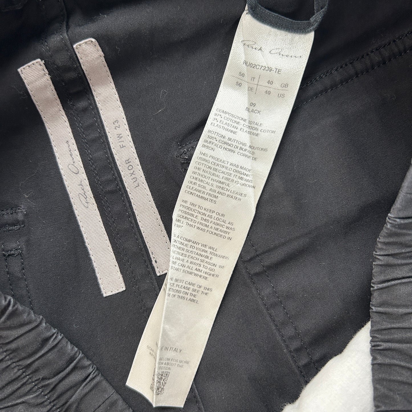 Rick Owens Luxor Jumbo Bela Cargos