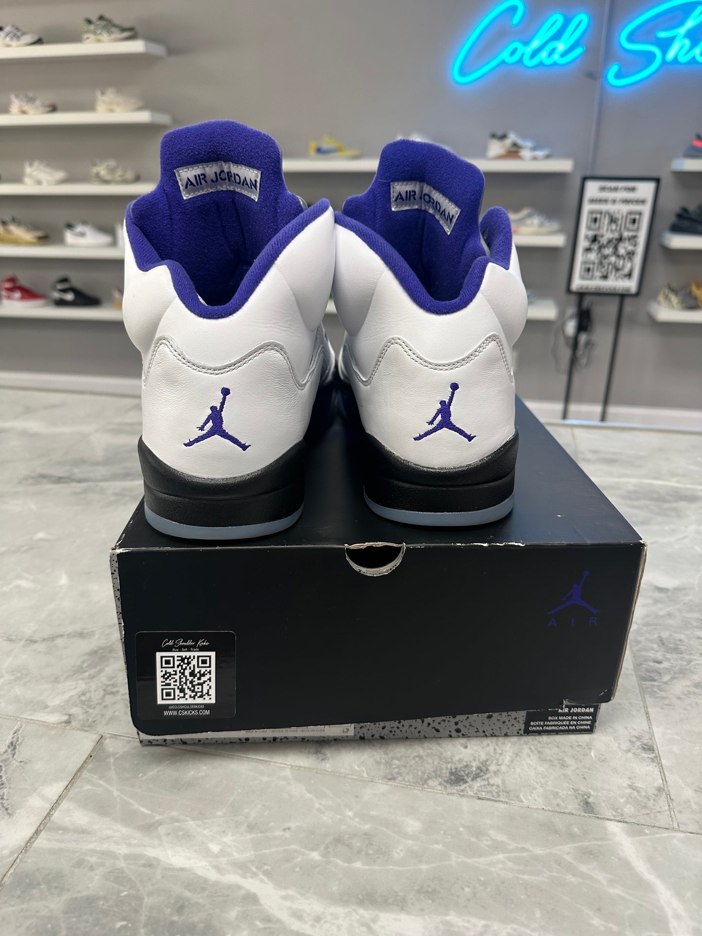 Jordan 5 Retro Dark Concord(USED)